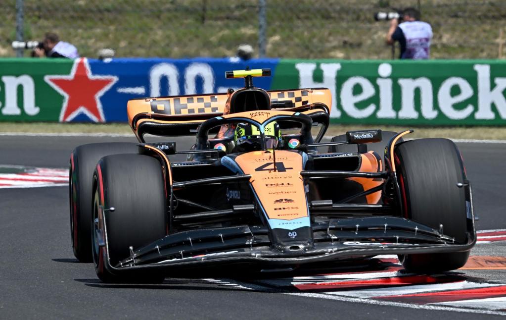 Norris se diz “decepcionado” por 3º no grid da Hungria: “Poderia estar na pole”