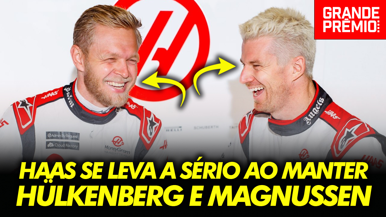 Haas dá sinal de seriedade ao manter Hülkenberg e Magnussen na F1 2024