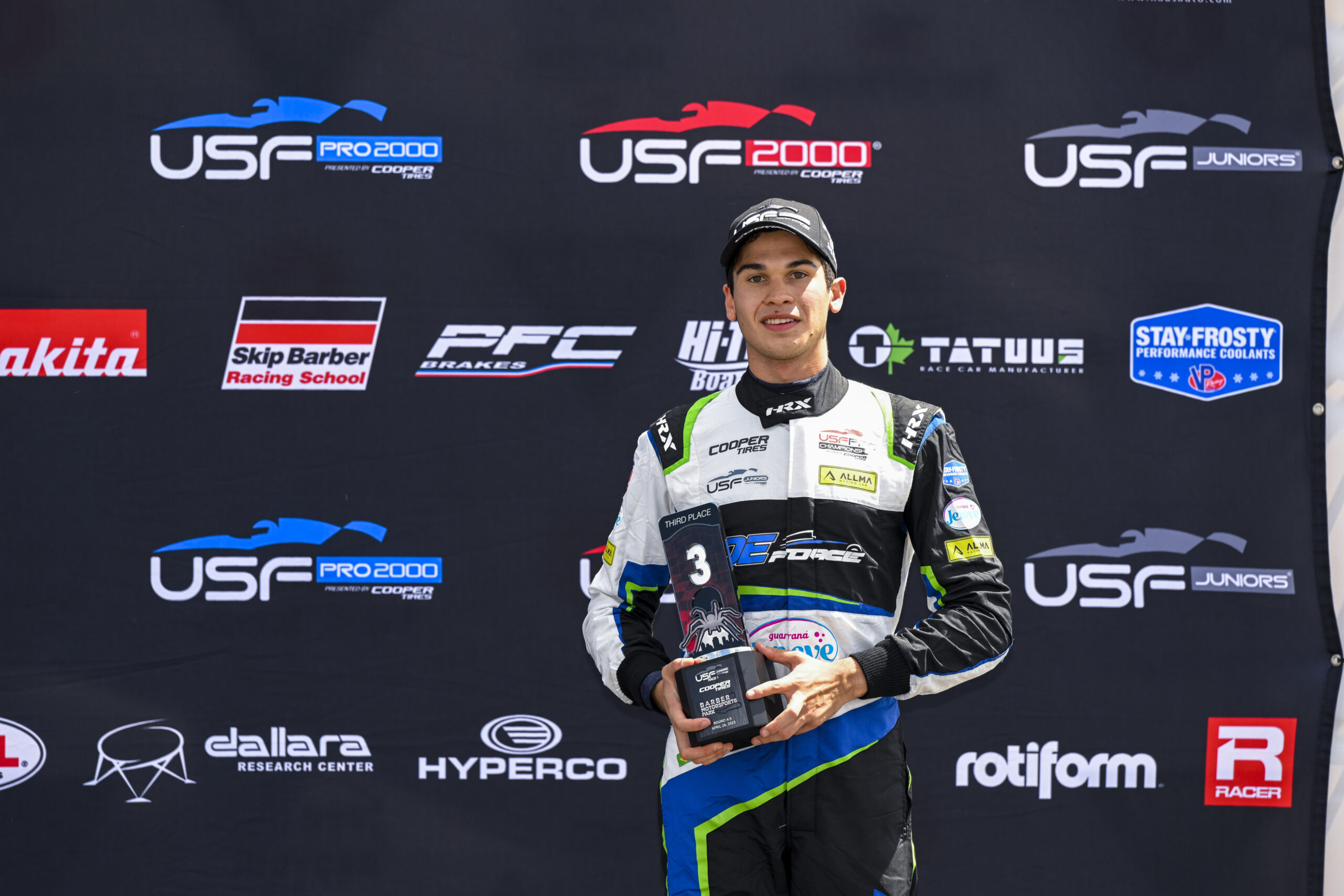 Fecury sobe para USF2000 com DEForce e estreia em rodada tripla de Portland