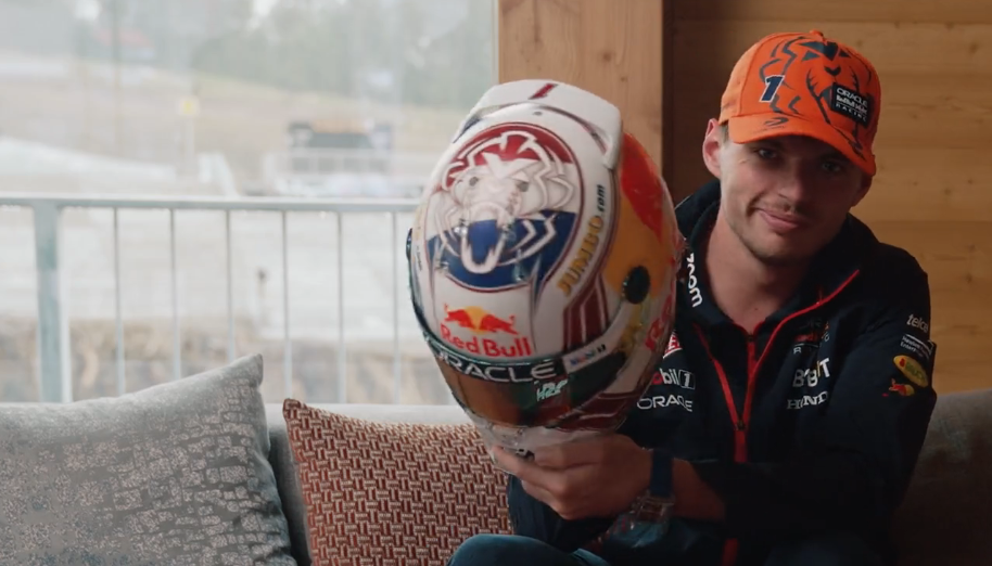 Verstappen anuncia casco especial con colores de bandera nacional para GP de Holanda