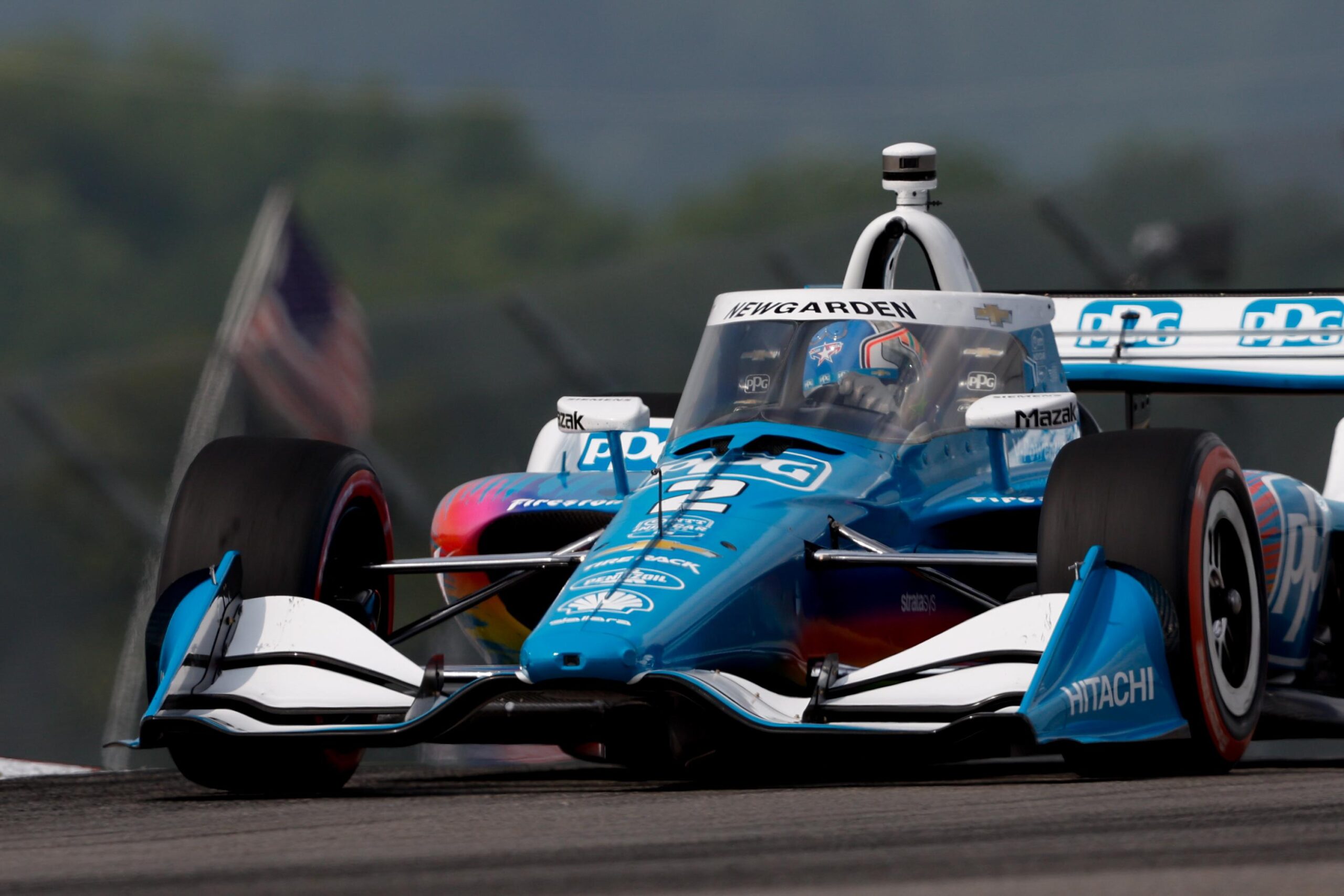 Newgarden domina primera práctica en Gateway: O’Ward 11°, Palou 14° y Canapino 22°