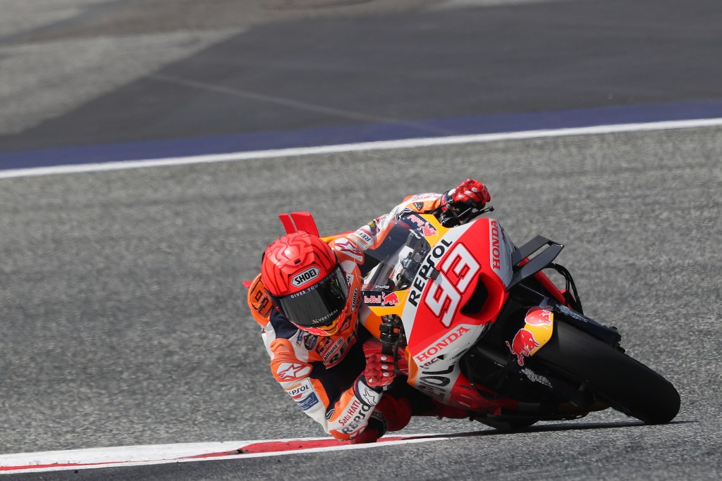 Marc Márquez revela advertência da Honda na Áustria: “Está freando muito tarde”