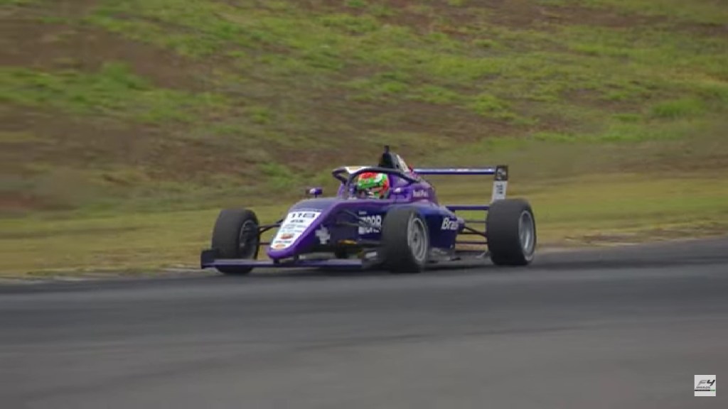 Comparatto pula bem na largada e vence corrida 2 da F4 Brasil em Goiânia