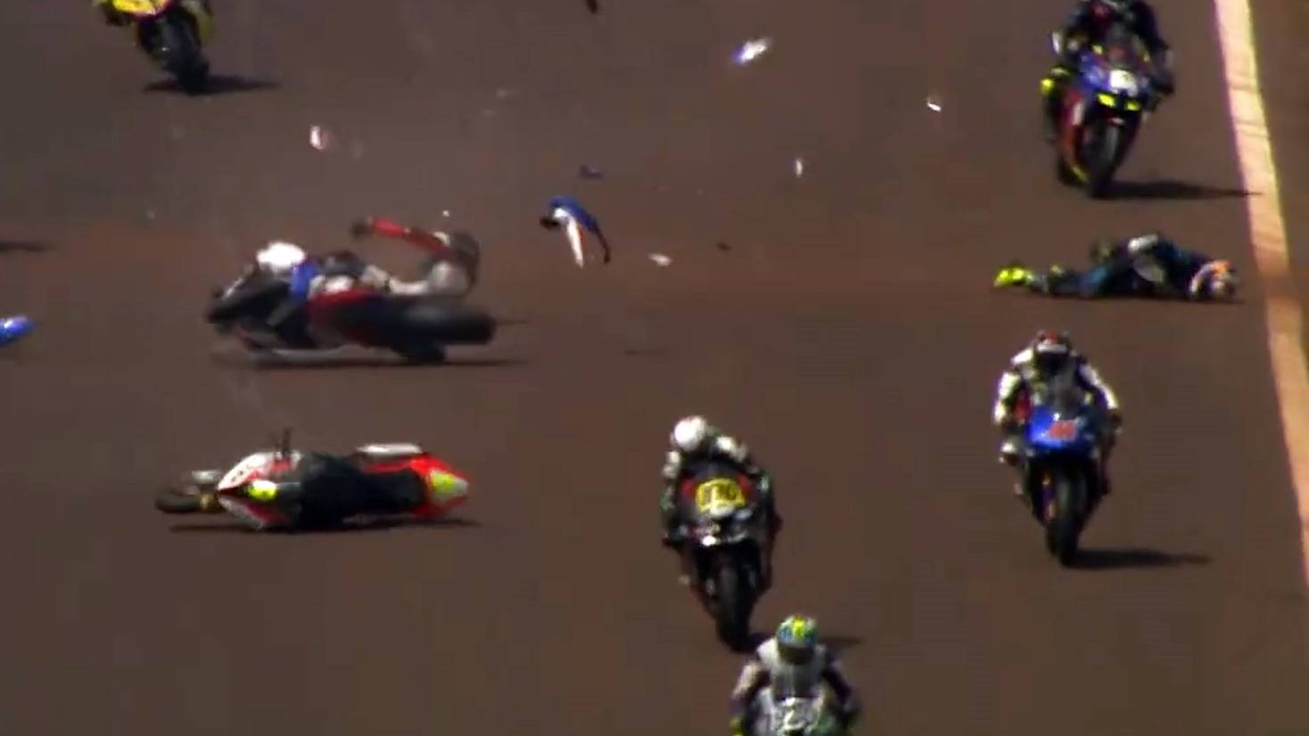 Érico y André Veríssimo fallecen en accidente de la categoría Moto1000GP de Brasil