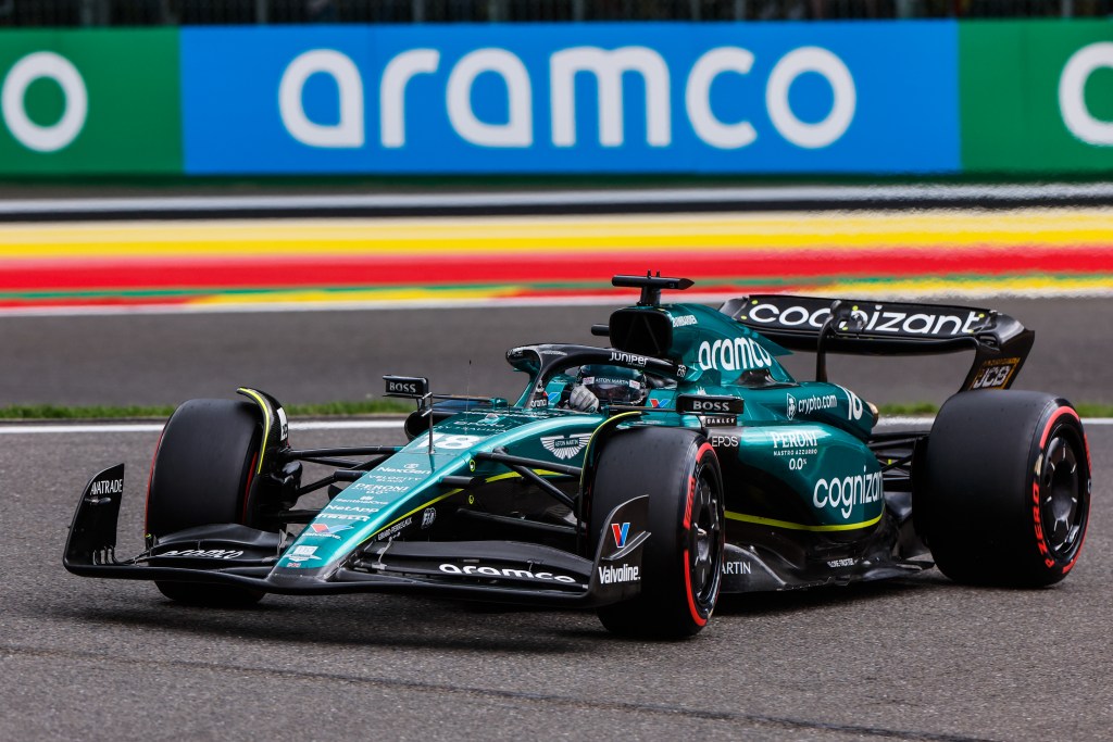 Aston Martin, con nuevo suelo: las novedades para el GP de Holanda de F1