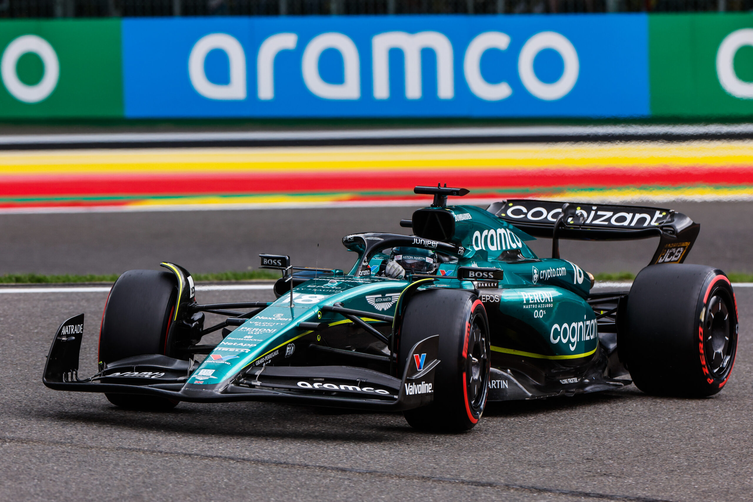 Aston Martin, con nuevo suelo: las novedades para el GP de Holanda de F1