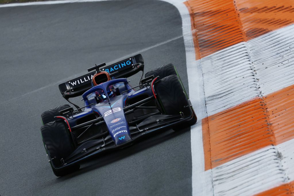 Williams admite su suerte con la lluvia en Zandvoort y elogia el esfuerzo de Albon