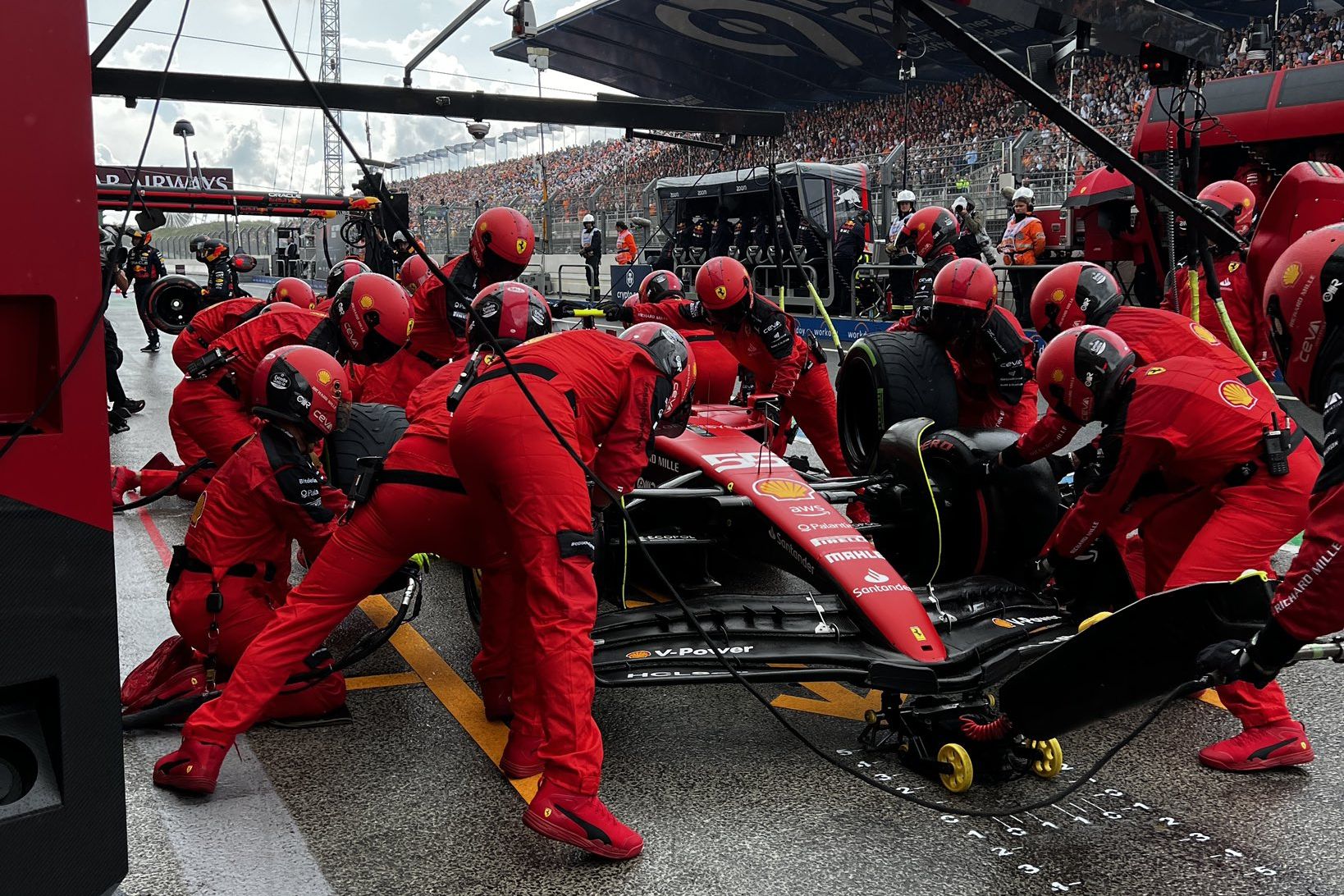 Ferrari elogia performance de Sainz na Holanda: “Melhor resultado possível”