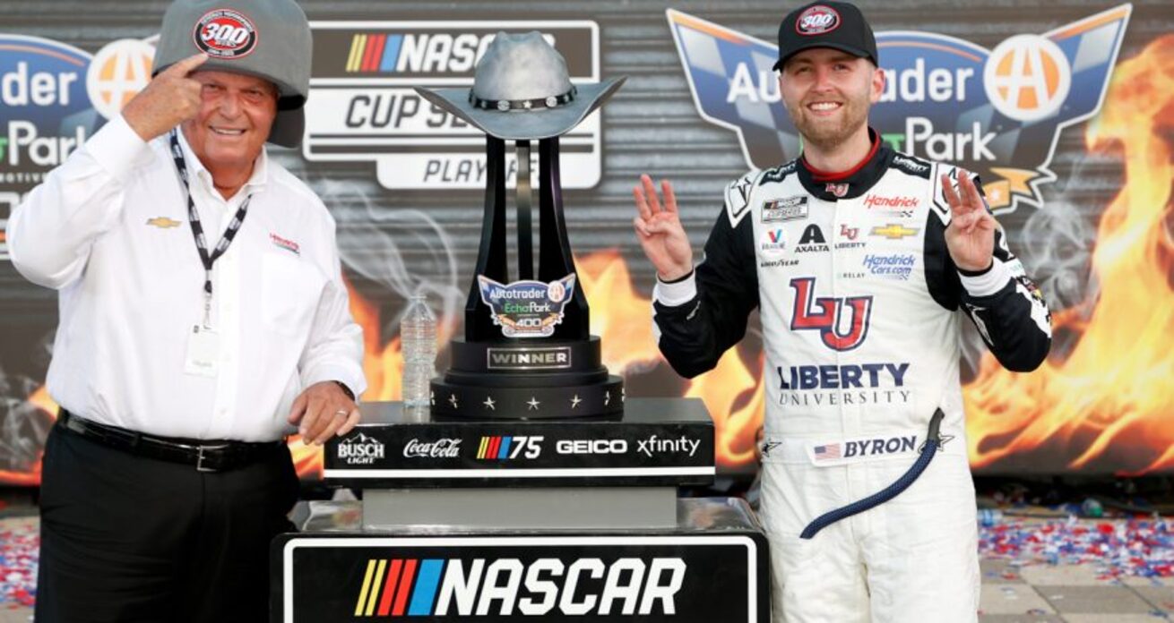 Byron gana la ronda de Texas para asegurar la victoria 300 de Hendrick en Nascar