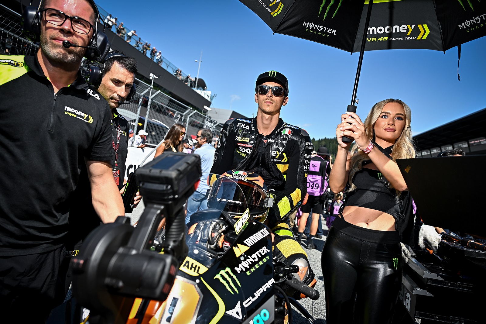 VR46 anuncia la renovación de Marini y completa alineación para MotoGP 2024