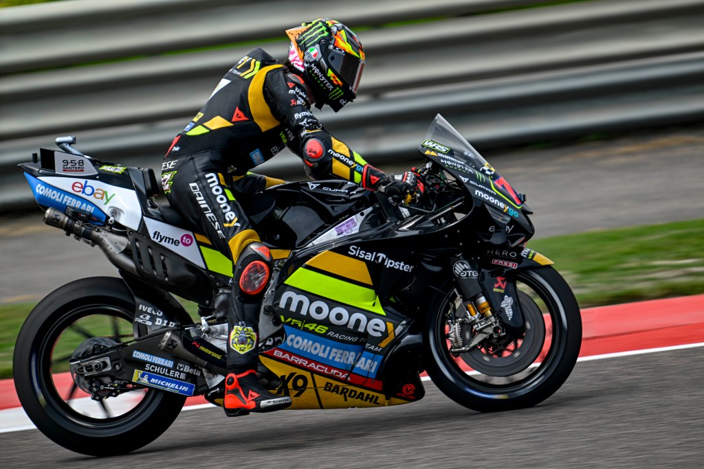 Bezzecchi encabeza 1-2-3-4 de Ducati en clasificación del GP de la India