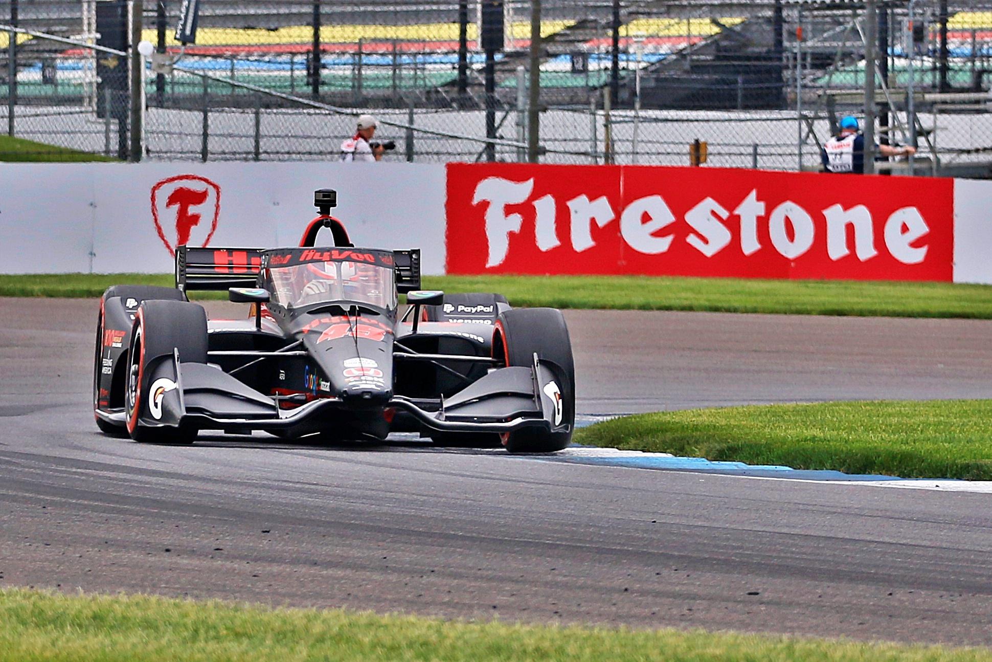 Lundgaard lidera segunda práctica de la IndyCar en Laguna Seca