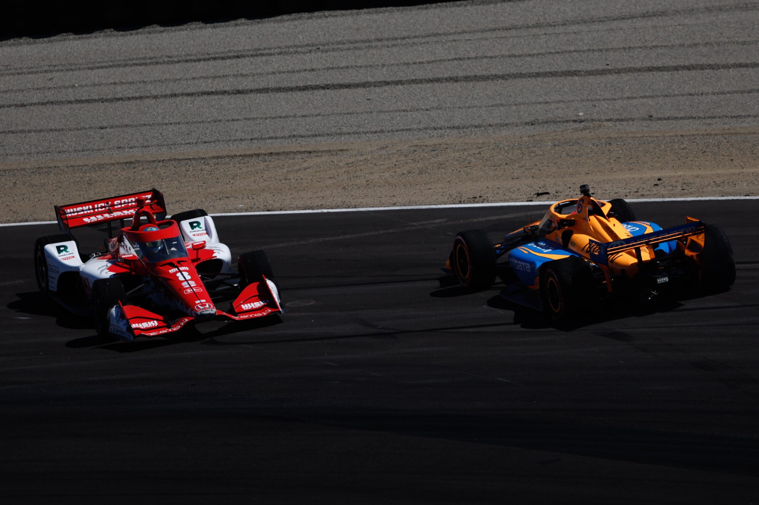 McLaren detona nível do GP de Laguna Seca da Indy: “Pilotagens amadoras”