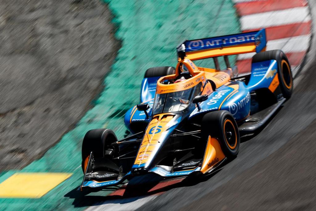 Rosenqvist destaca encaixe “carro e pista” após pole em Laguna Seca: “Espero aproveitar”