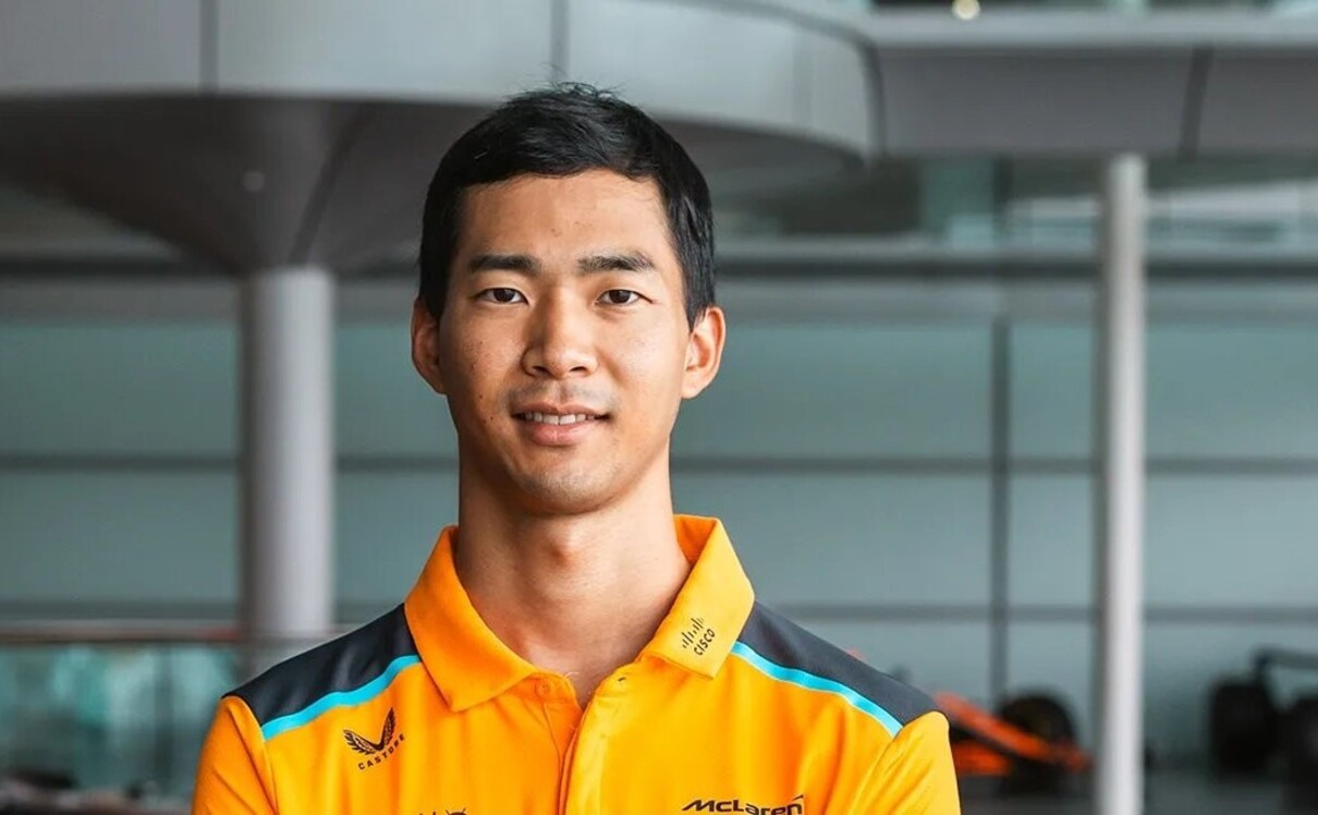 McLaren anuncia a Hirakawa como piloto reserva para la Fórmula 1 en 2024