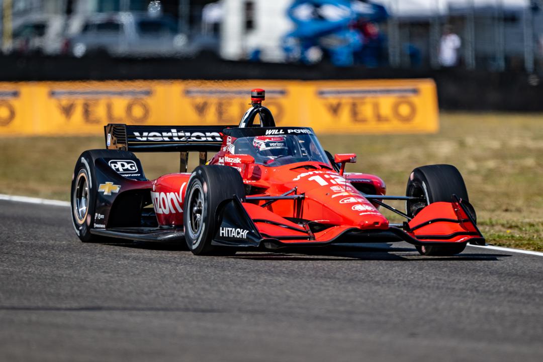 Power supera Lundgaard e lidera teste com novo asfalto de Laguna Seca. Palou bate