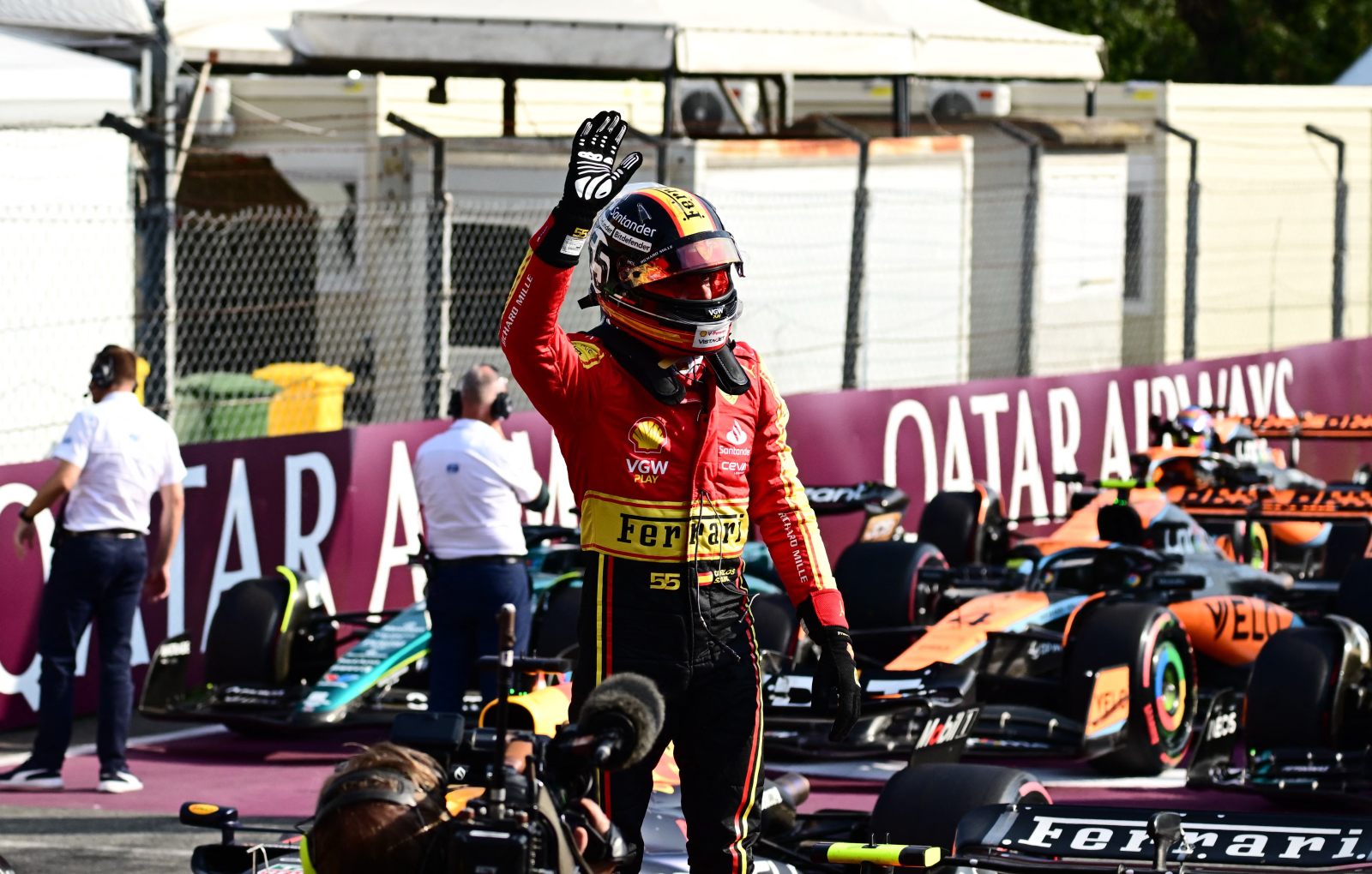 Mercedes felicita a Ferrari por podio en Italia y opina: “Tal vez merecían un poco más”