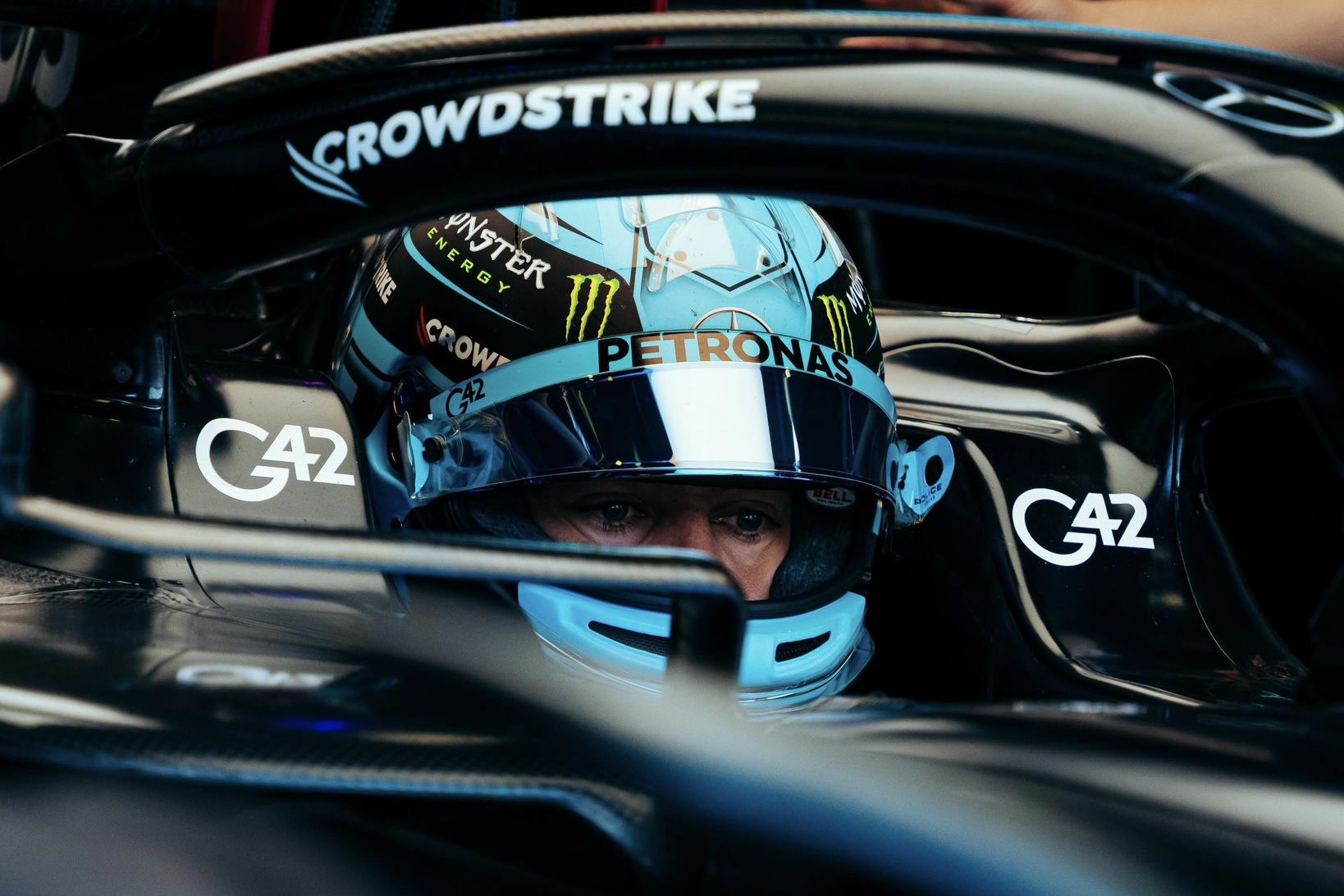 Russell celebra cuarto lugar en qualy de Italia y ve chances de lograr un podio