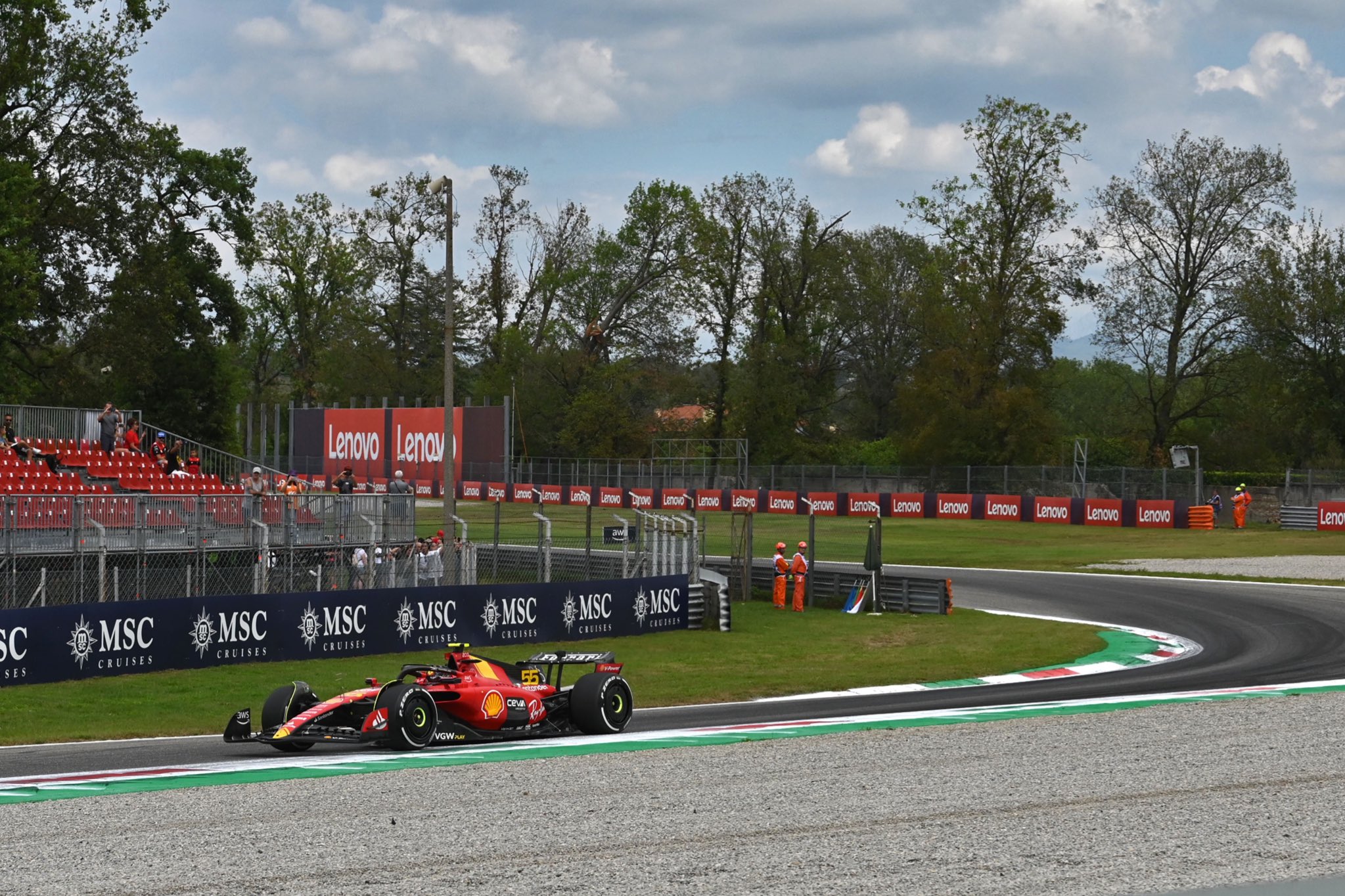 Confira declarações dos pilotos após treinos livres do GP da Itália de F1 2023