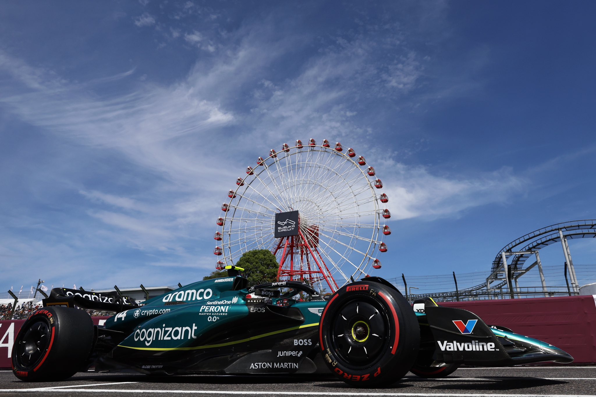Alonso celebra Q3 y devela dificultades en Japón: “Difícil encontrar el ritmo”
