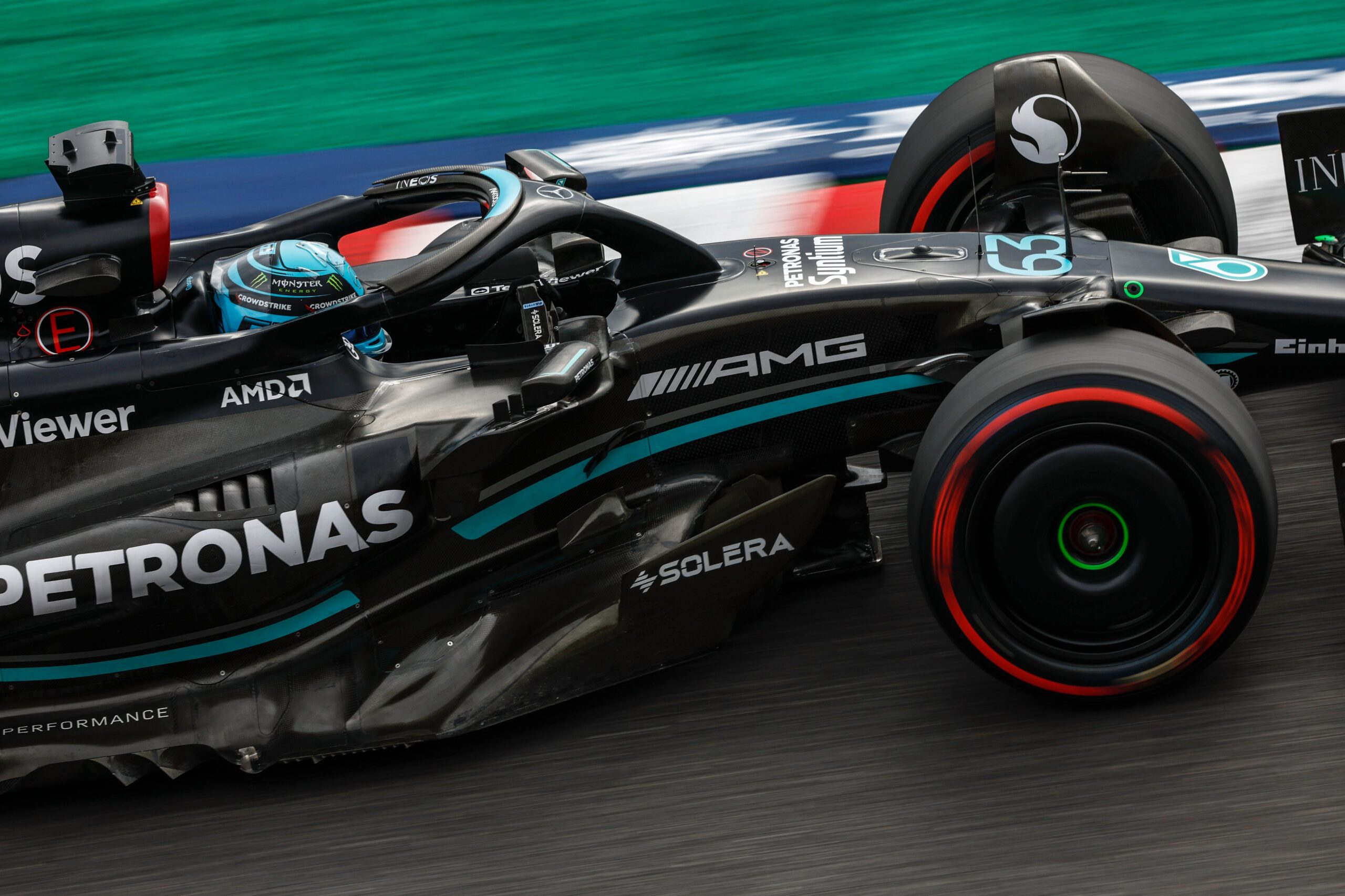 Russell vê 8º lugar no grid como “representação justa” da Mercedes no Japão