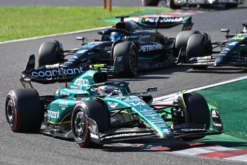 Aston Martin destaca a Alonso en Japón: “Logró el mejor resultado posible”
