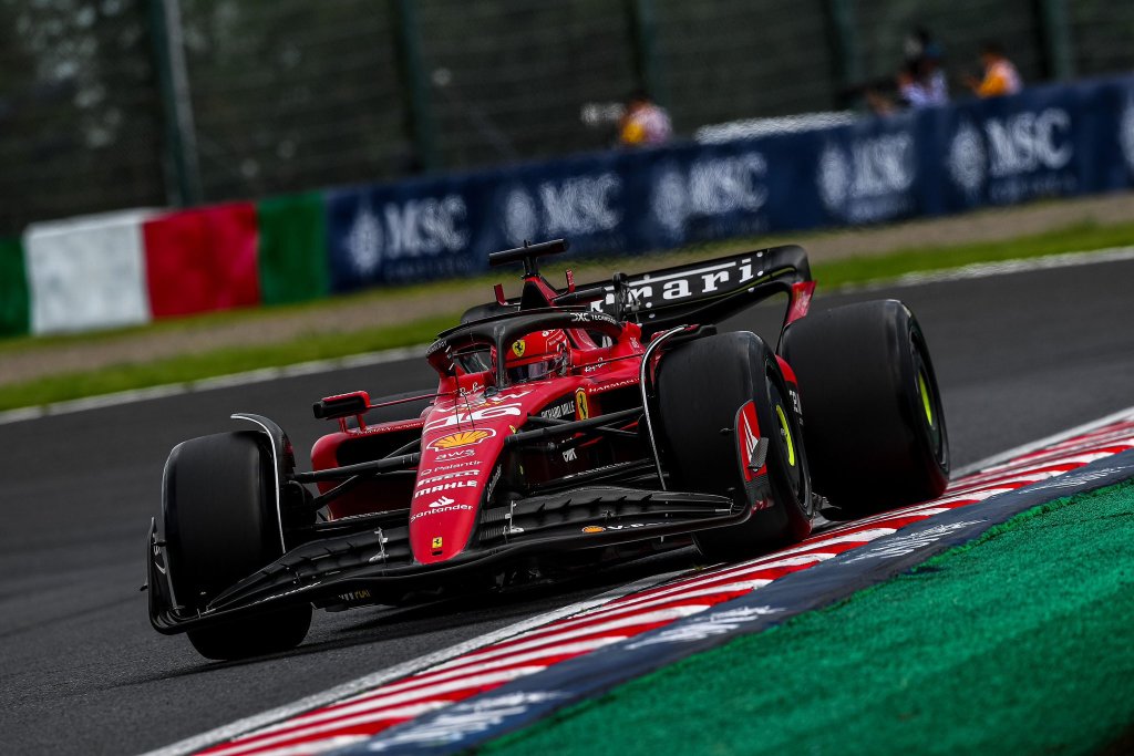 Leclerc se anima com Ferrari “mais próxima que o esperado” da Red Bull no Japão