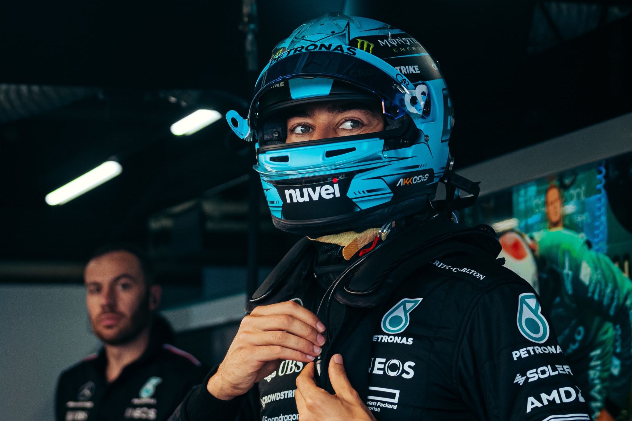 Russell evalúa viernes en Japón y asegura que Mercedes está detrás de Ferrari y McLaren