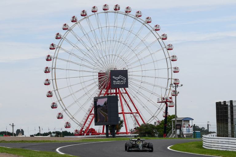 A F1 está no clássico circuito de Suzuka, no Japão (Foto: AFP)