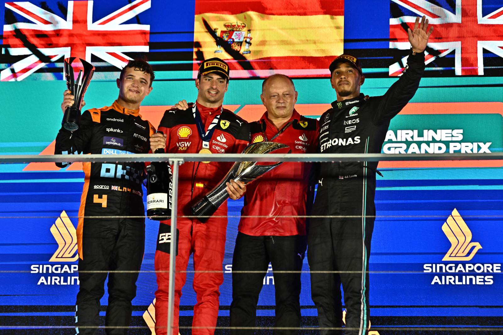 5 coisas que aprendemos no GP de Singapura, 15ª etapa da Fórmula 1 2023