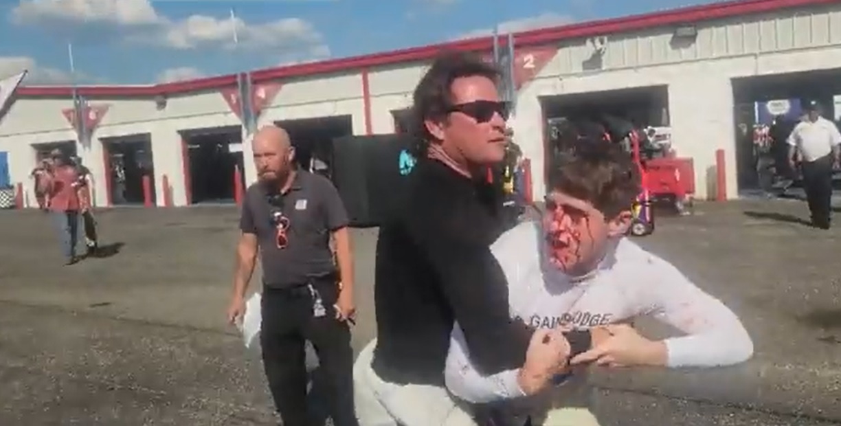 O que aconteceu aos pilotos da Nascar que saíram na mão e juraram um ao outro de morte