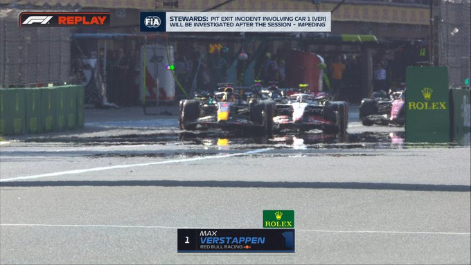 FIA muda regra e proíbe bloqueio ‘à Verstappen’ na saída do pit-lane em São Paulo