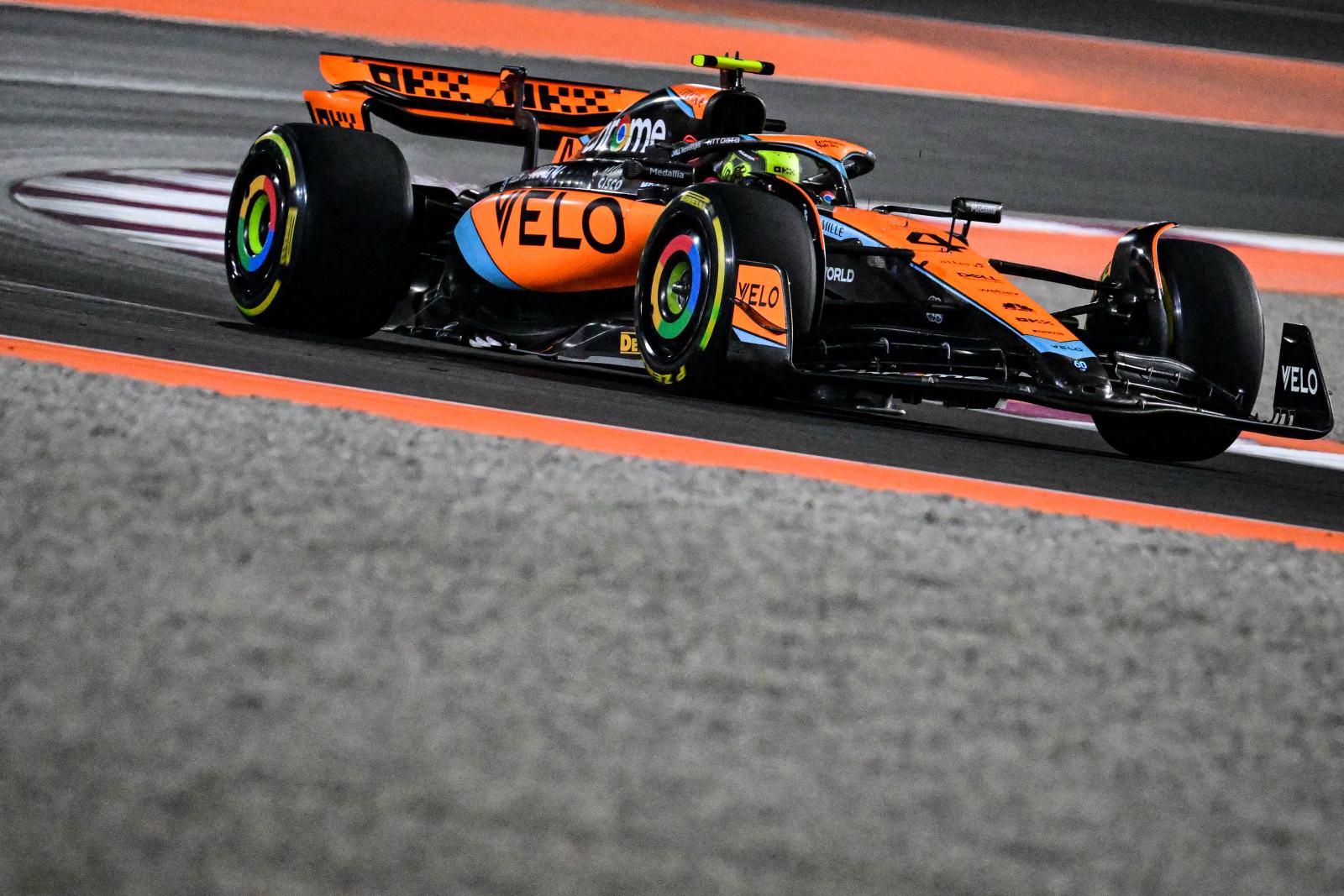 McLaren bate recorde com pit-stop de 1s80 de Norris no GP do Catar de Fórmula 1