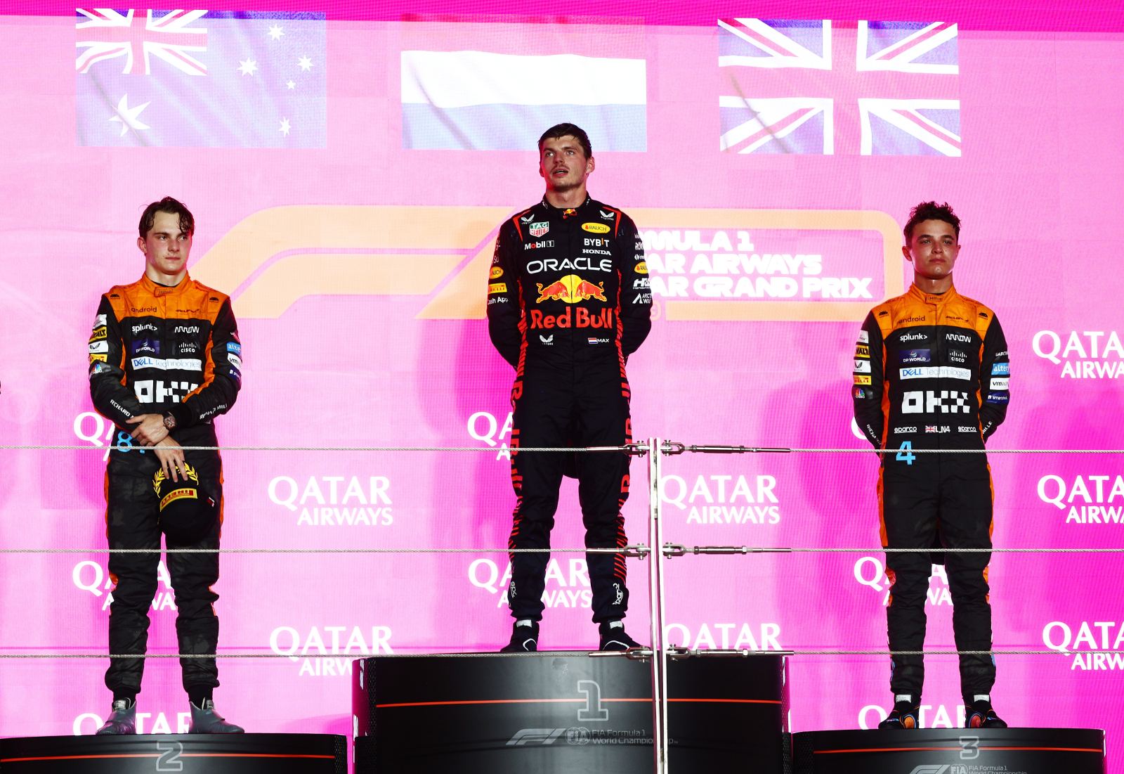 McLaren encosta na Aston Martin após pódio duplo no Catar. Confira classificação