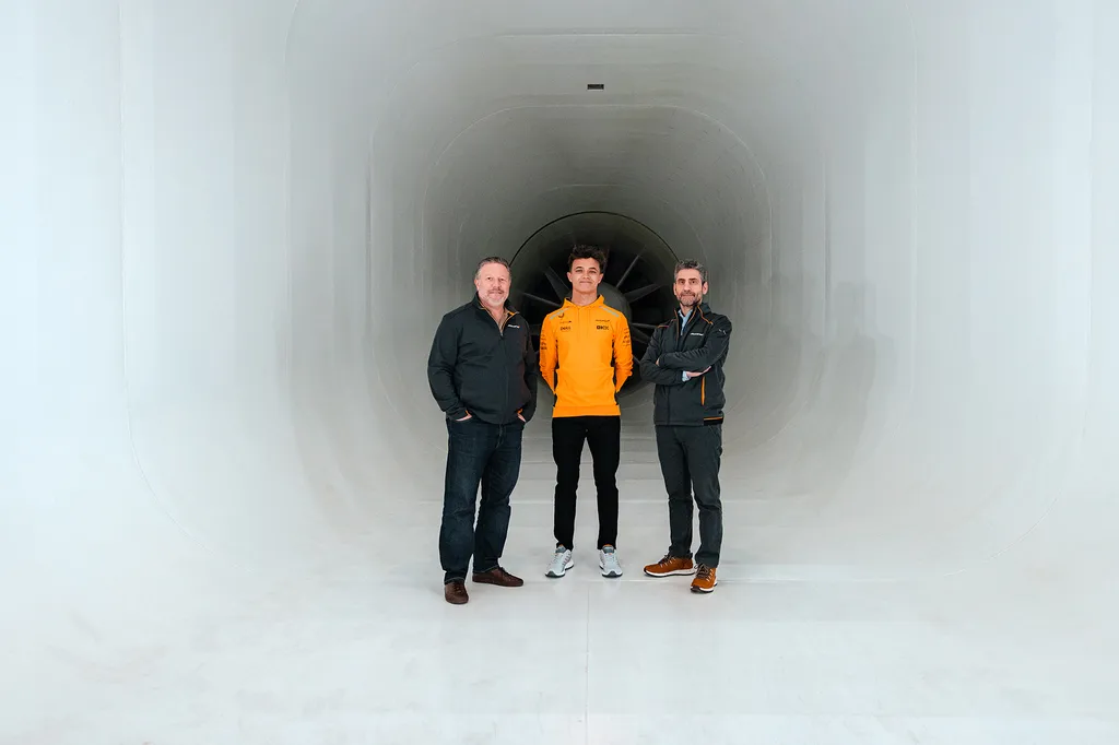 McLaren inaugura novo túnel de vento e divulga imagens nas redes sociais