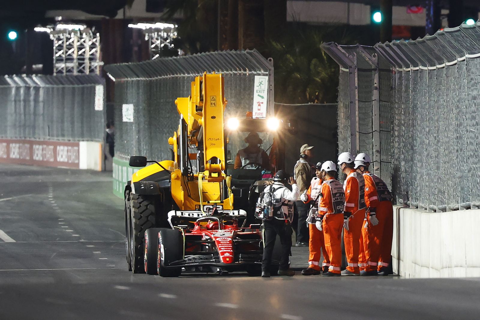 Sainz critica a la FIA tras incidente y sanción en Las Vegas: “Me tocó pagar el precio”