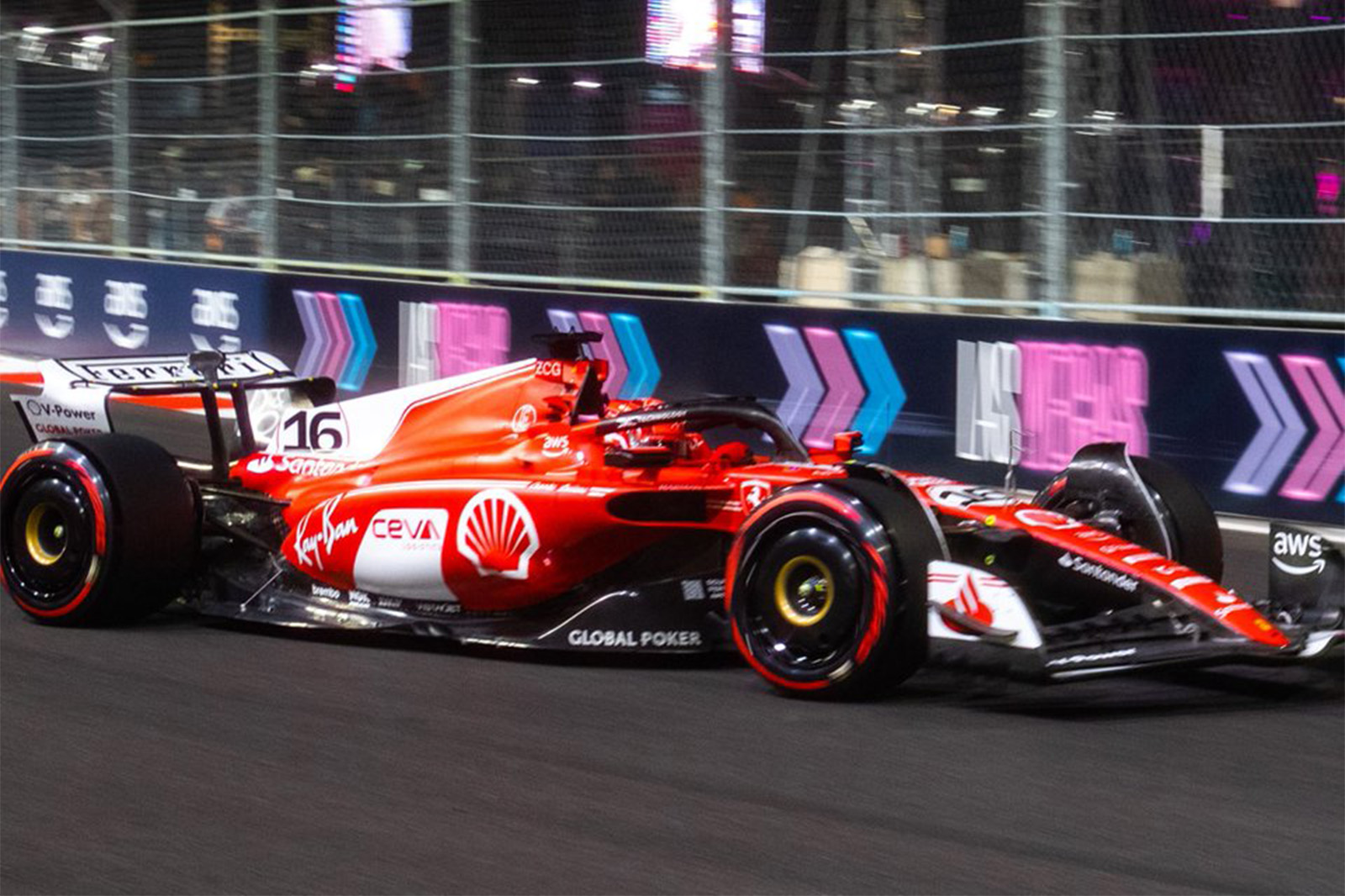 Speed Trap: confira velocidades máximas dos pilotos no GP de Las Vegas da F1 2023
