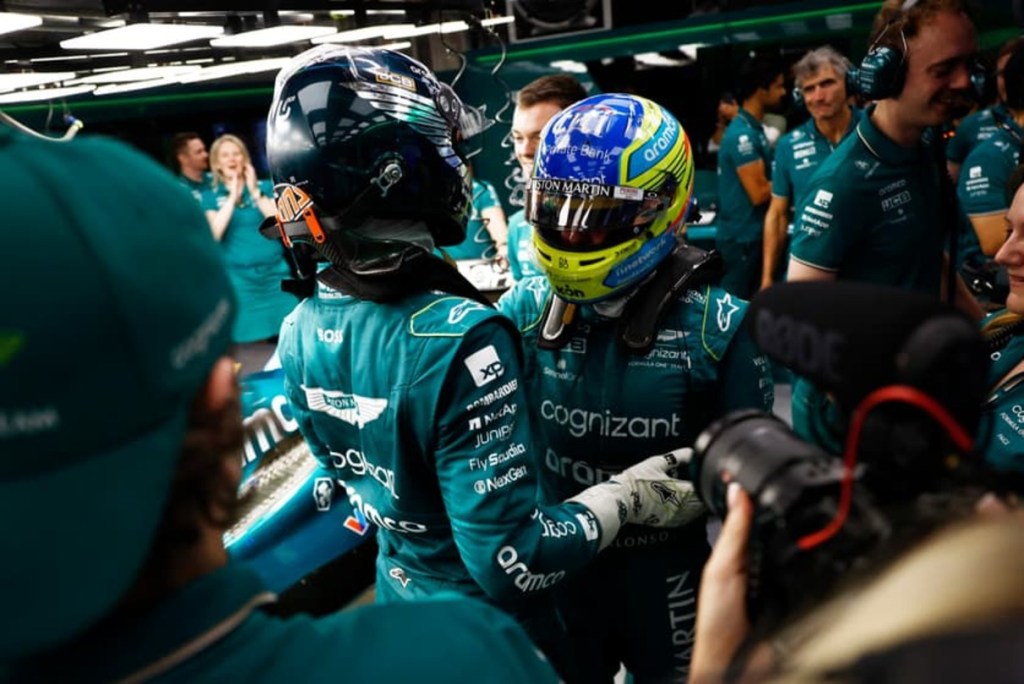 Aston Martin elogia la relación entre Alonso y Stroll: “No hay necesidad de intervención”