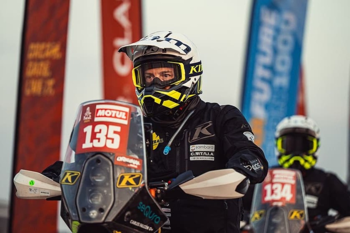 Carles Falcón muere una semana después de un grave accidente de moto en el Dakar