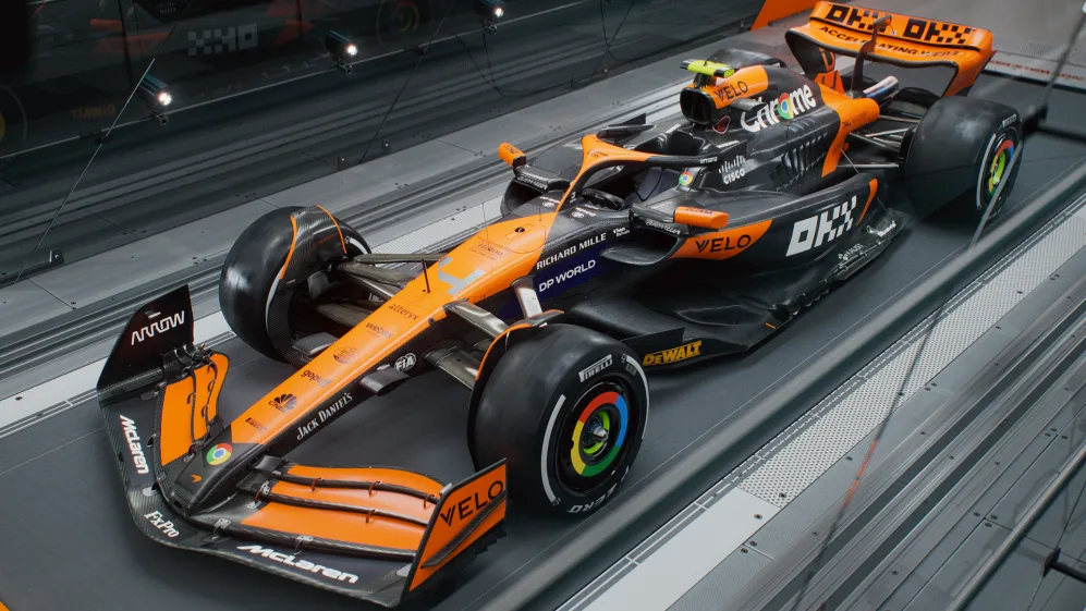 McLaren se anticipa a sus rivales y presenta el diseño para la temporada 2024 de F1