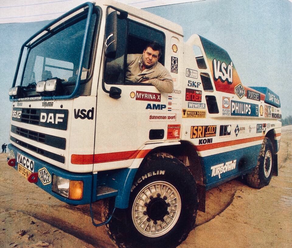Leyenda del Dakar en camiones, Jan de Rooy muere en Países Bajos a los 80 años