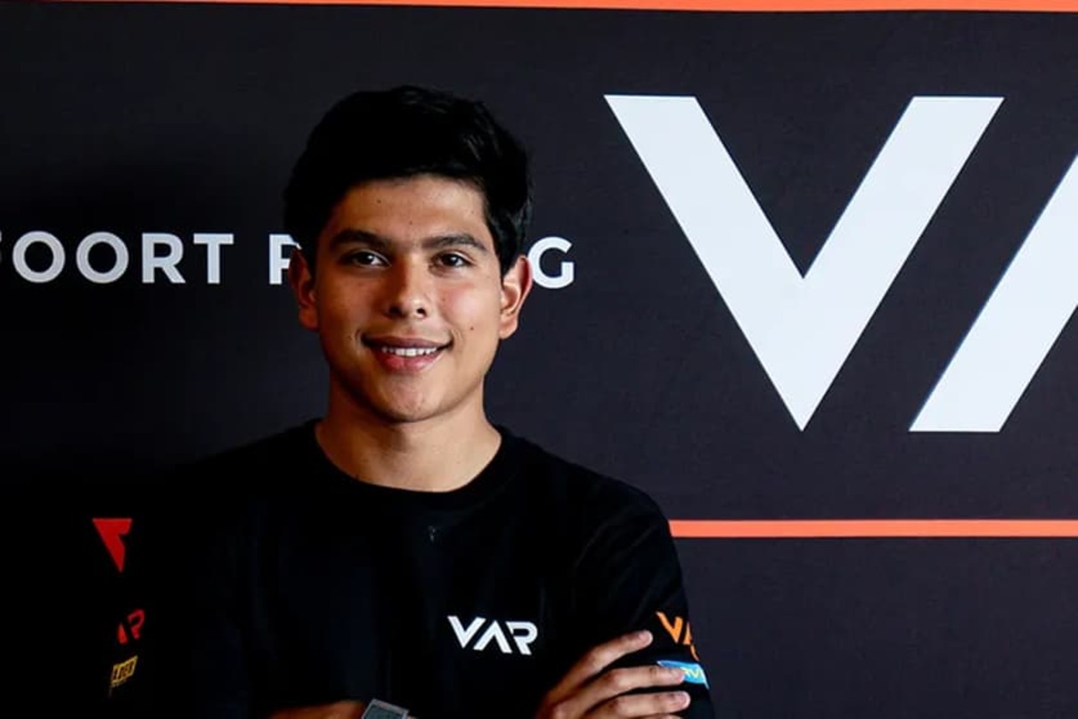 Van Amersfoort promueve a Villagómez para la temporada 2024 de la Fórmula 2