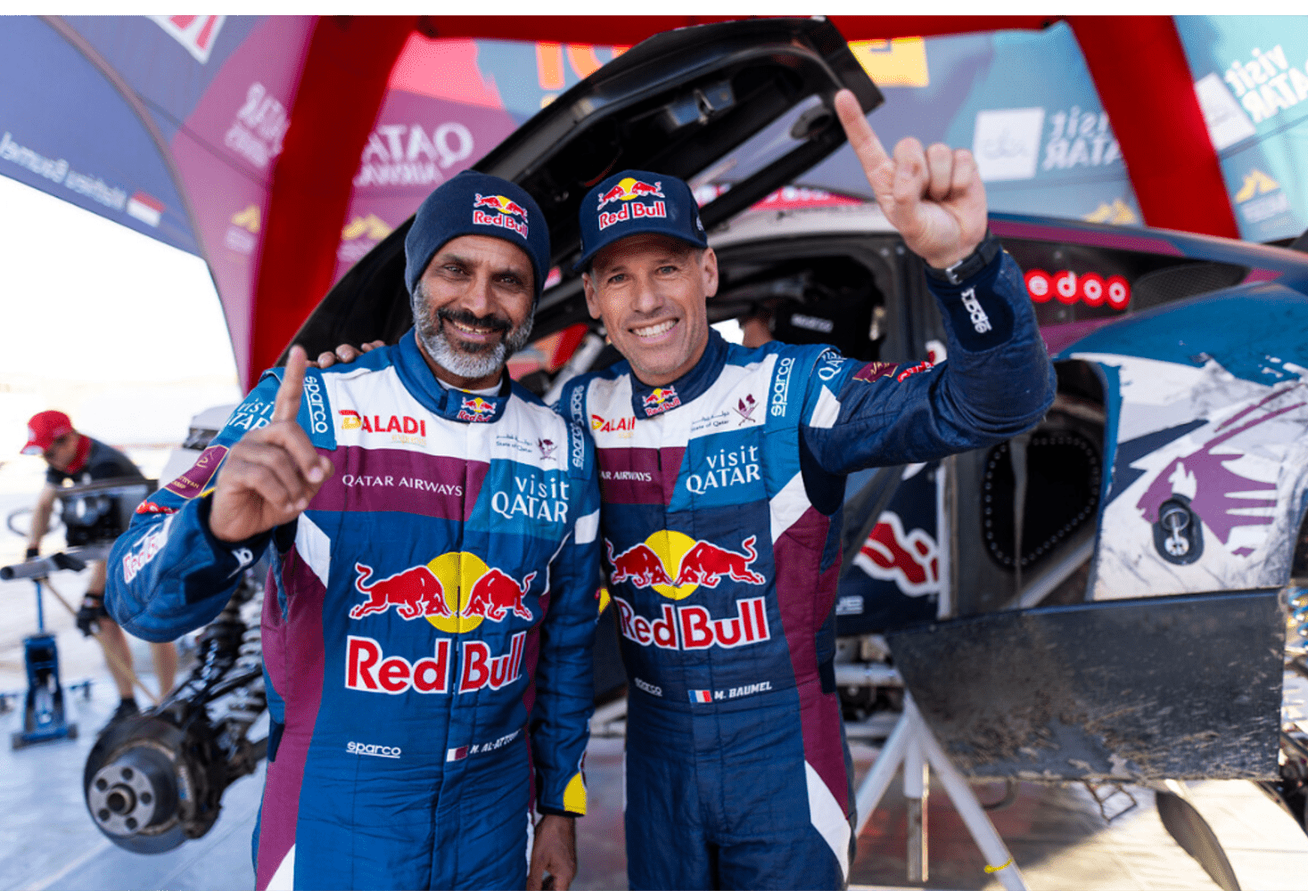 Al-Attiyah se queda con quinta etapa del Dakar en autos: Sainz cae al 3° lugar en la general