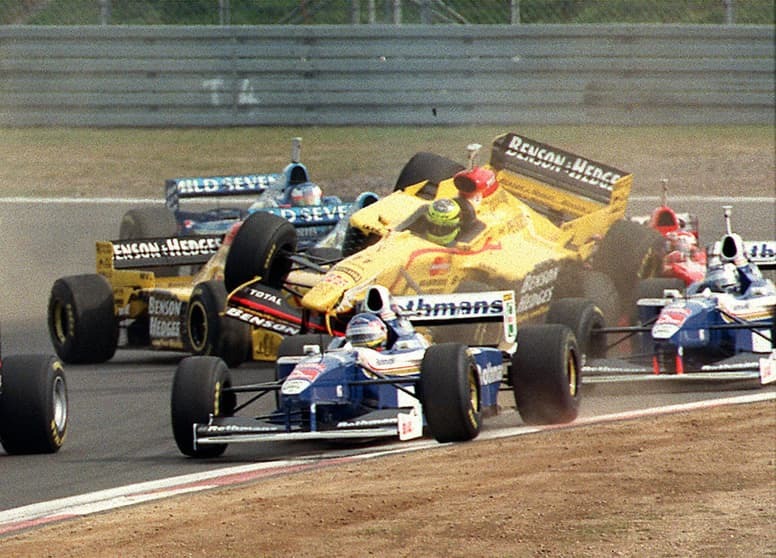 Jordan recuerda su furia contra Schumacher y Fisichella en 1997: “Fui cruel con ellos”