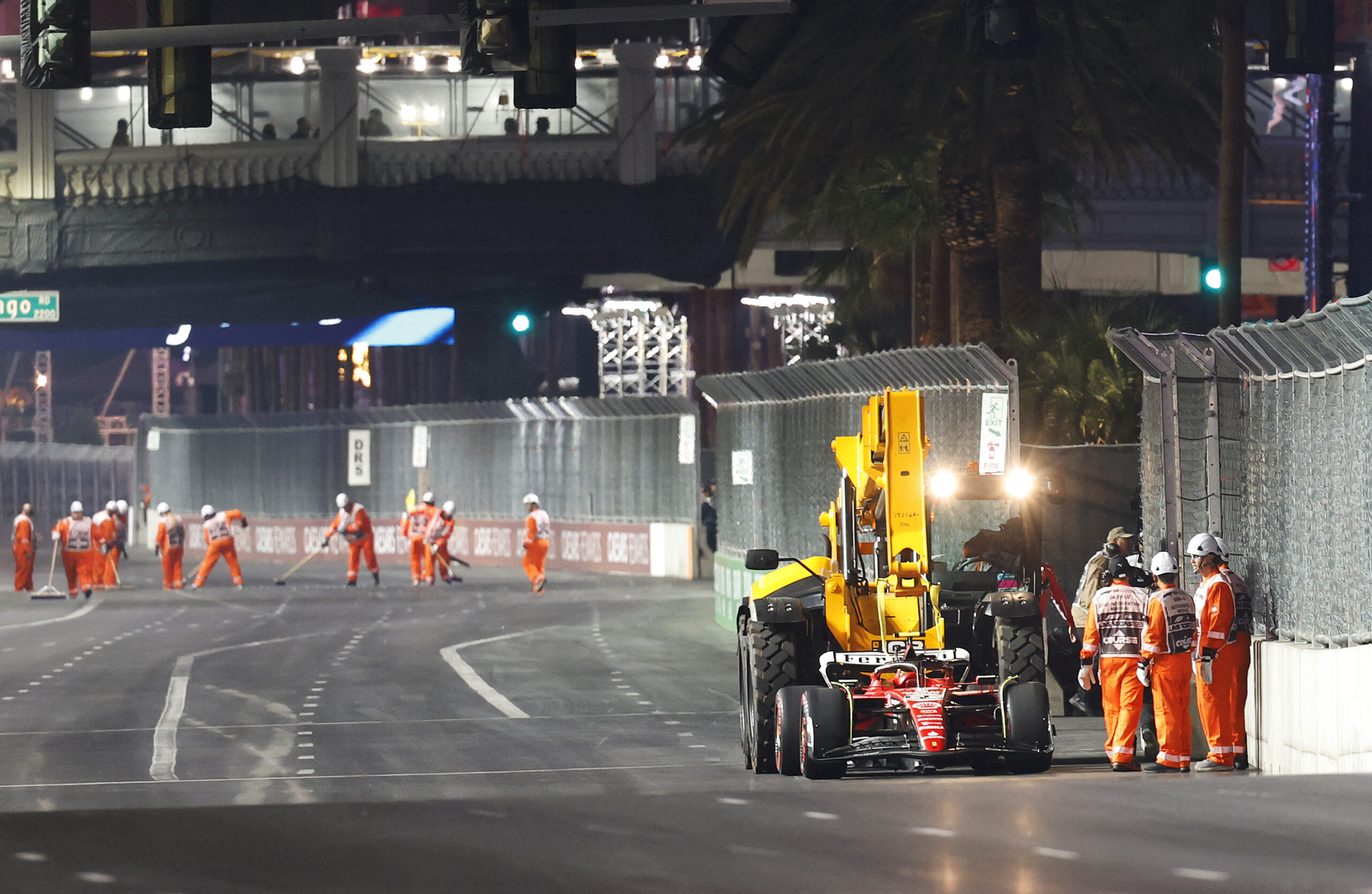 Ferrari busca indemnización por accidente con alcantarilla en Las Vegas: “Decisión lógica”