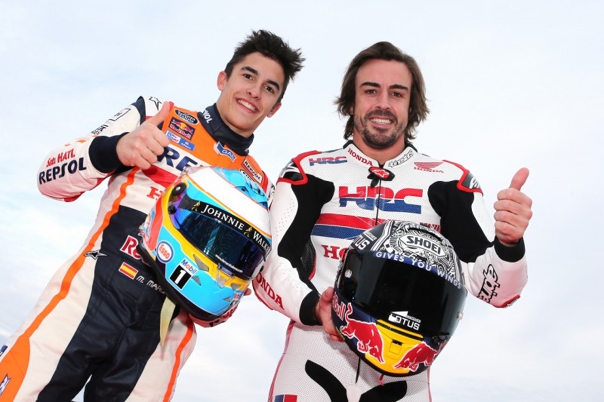 Marc Márquez revela ensinamentos de Alonso e pontua: “Sempre tenta amassar rivais”
