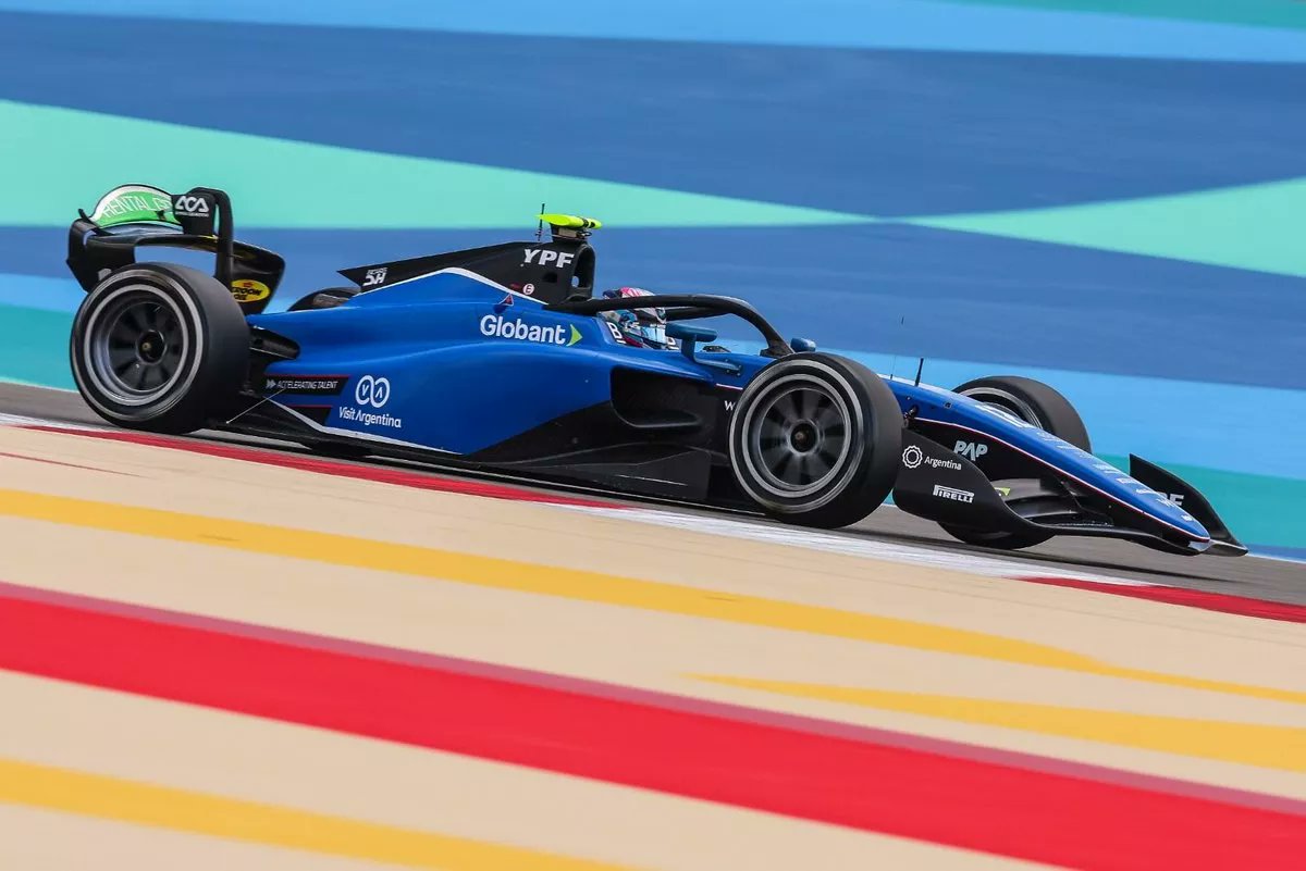Maini lidera 1-2 de Invicta en Bahrein; Martí acaba 12°; Colapinto, 16° y Duerksen, 22°