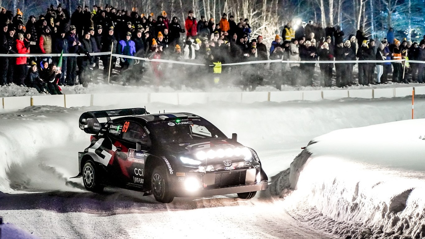 Rovanperä lidera el primer día del Rally de Suecia con un Top 3 a cargo de Toyota