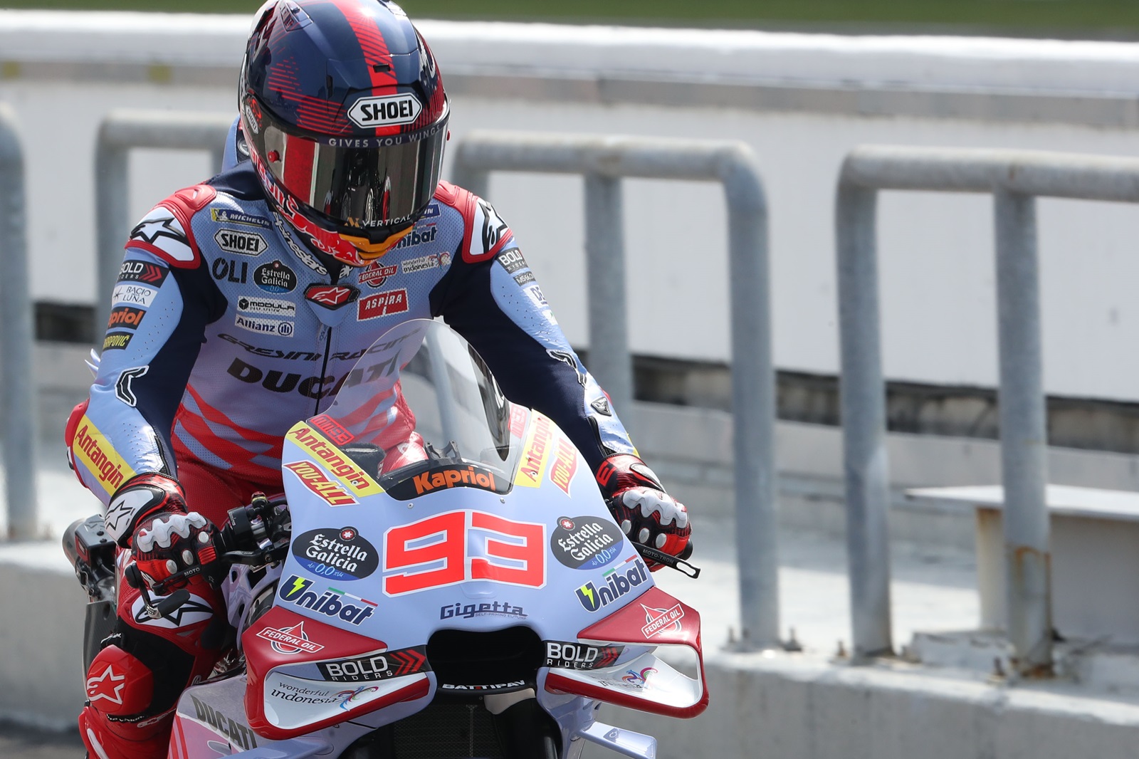 Marc Márquez busca aclimatarse a Ducati y aegura: “Debo perder el hábito de 11 años”