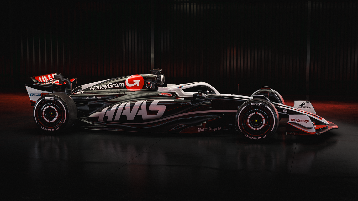 Haas sale a la pista de Silverstone con Hülkenberg en el shakedown del VF-24